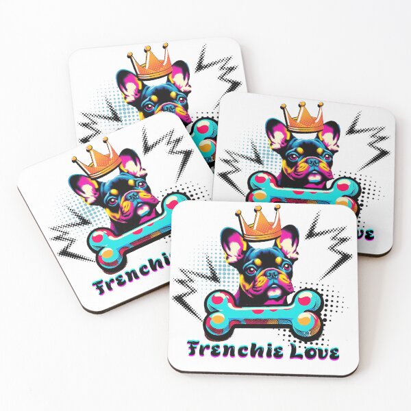 Item preview, Frenchie Love French Bulldog designed and sold by Nacho Average Designs.