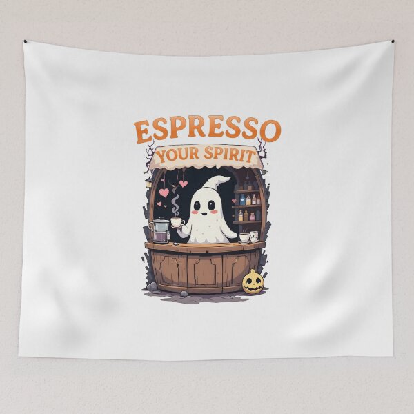 Item preview,  Ghost Barista Café designed and sold by Dazzle-Sizzle.