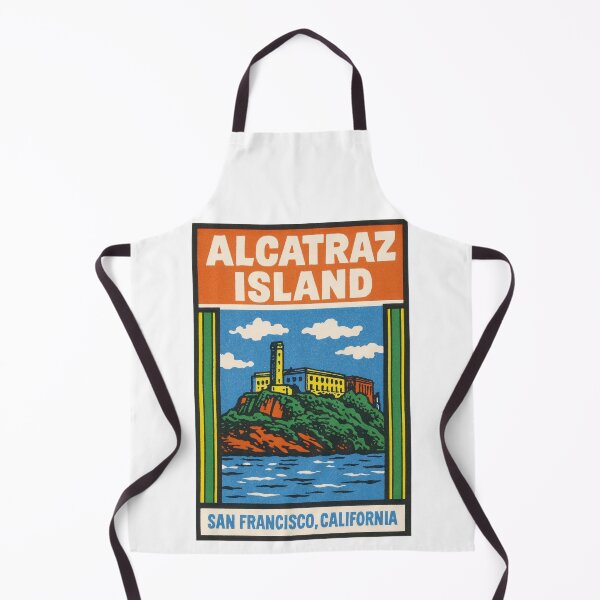 Item preview, Alcatraz Island Vintage Style Decal designed and sold by Decal Mania.