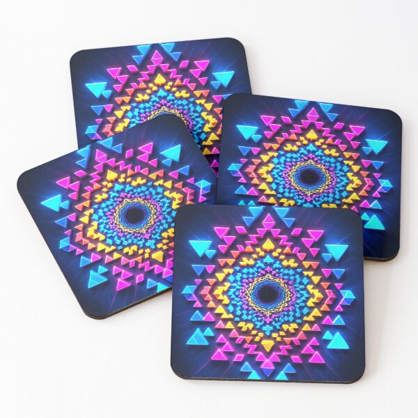Item preview, El mandala de 8 bits designed and sold by CleverCulture.