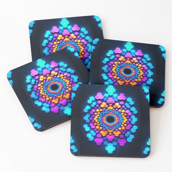 Item preview, El mandala de 8 bits designed and sold by CleverCulture.