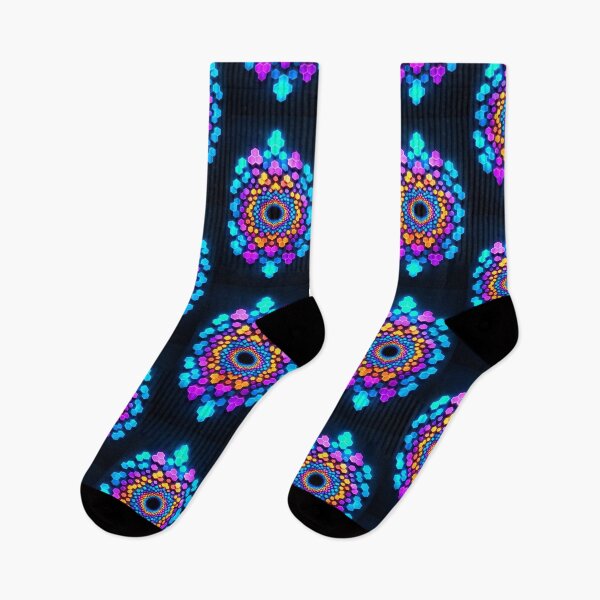 Item preview, The 8-Bit Mandala designed and sold by CleverCulture.