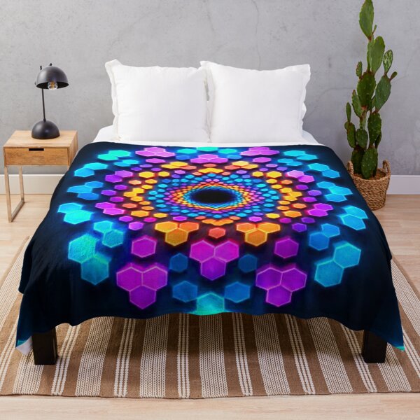 Item preview, The 8-Bit Mandala designed and sold by CleverCulture.