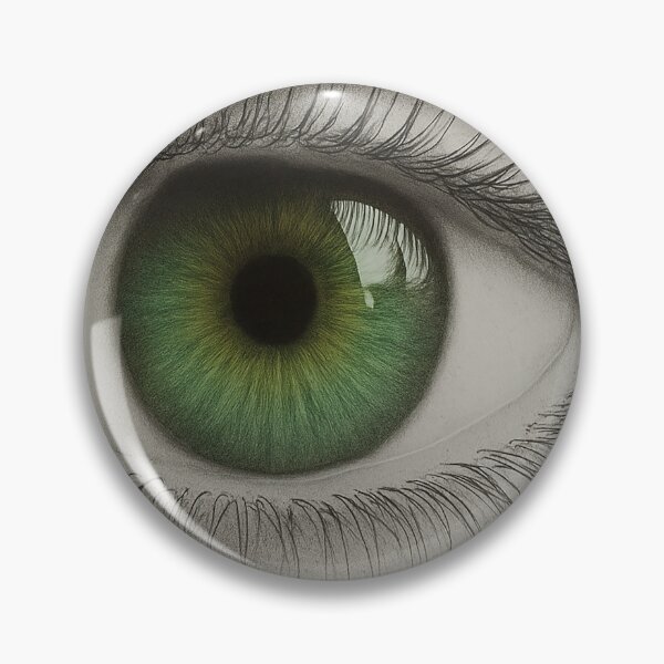 Item preview, Realistic Hazel Green Eye Drawing | Hyper-Detailed Pencil Artwork designed and sold by Line Designs By Duck.