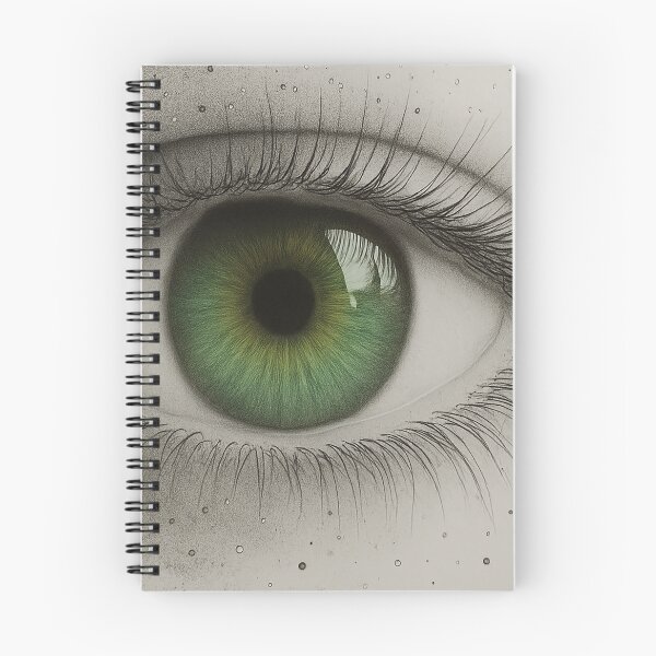 Item preview, Realistic Hazel Green Eye Drawing | Hyper-Detailed Pencil Artwork designed and sold by Line Designs By Duck.