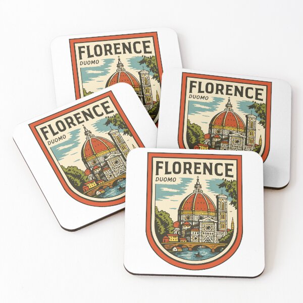 Item preview, Duomo Florence Vintage Style Decal designed and sold by Decal Mania.