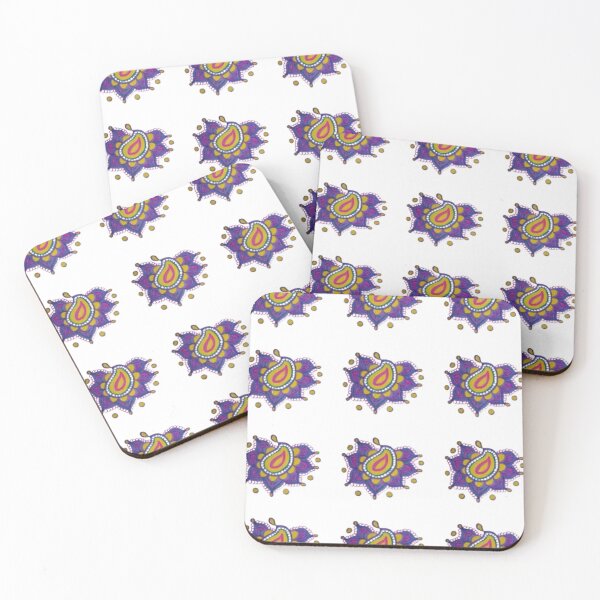 Item preview, Colorful Paisley Mandala Pattern – Festive Boho Vibes designed and sold by BulletKitty82.