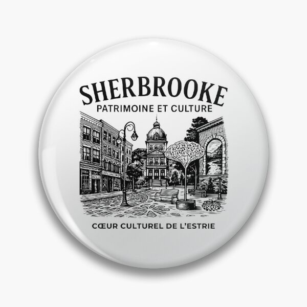 Item preview, Sherbrooke – Heritage and Culture designed and sold by GestaltTees.