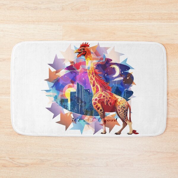 Item preview, Rooster giraffe designed and sold by Tigerbuck's.