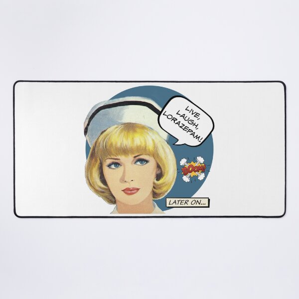 Item preview, Live, Laugh, Lorazepam! Nurse Humor designed and sold by SSustainable.