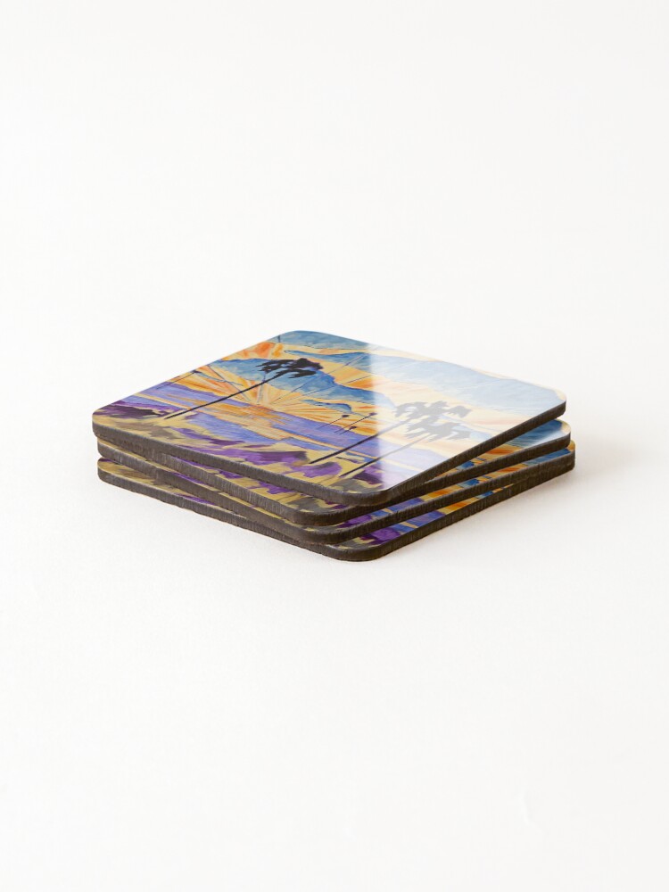 Thumbnail 4 of 5, Coasters (Set of 4), Nature's Cut designed and sold by RudyYoder.
