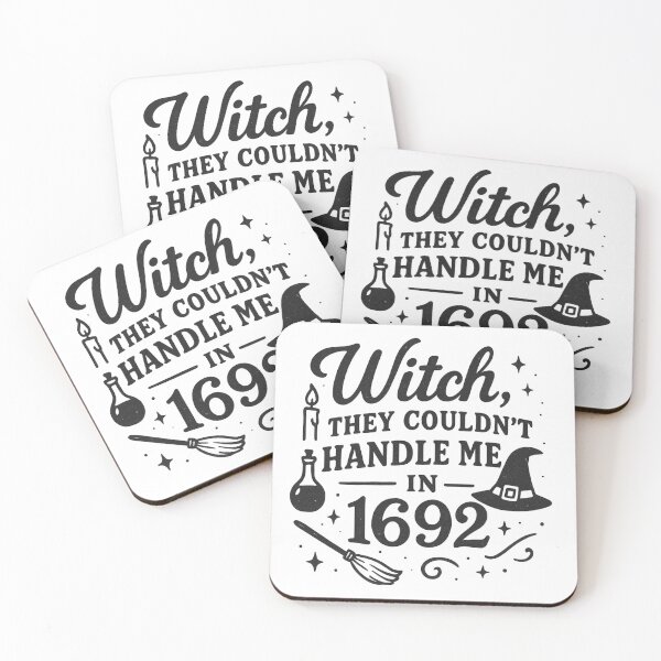 Item preview, Witch, They Couldn’t Handle Me in 1692 | Salem Witch Trials Halloween Shirt designed and sold by Zippitydodads.