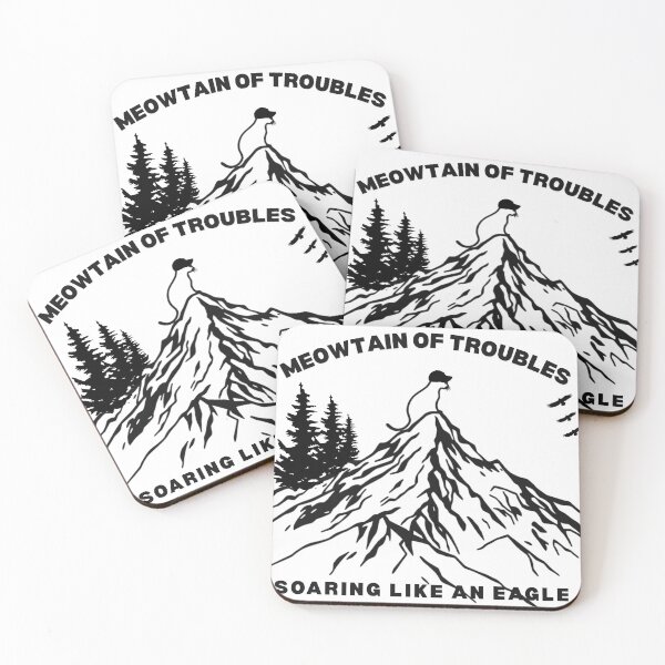 Item preview, Meowtain of troubles, look up designed and sold by Sipninspire.