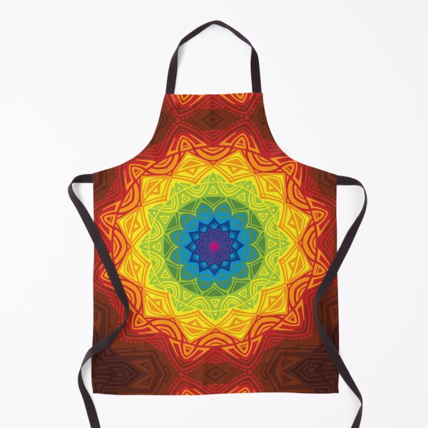 Item preview, Rainbow Mandala Sunburst designed and sold by Dawn Anthes.
