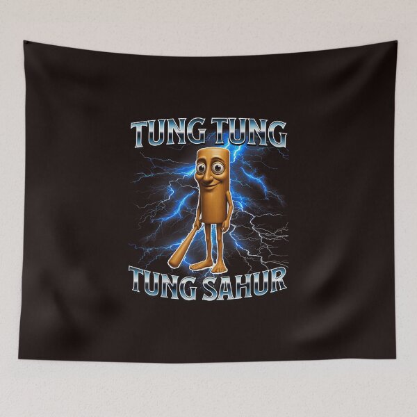 Item preview, Tung Tung Tung Tung Sahur designed and sold by DaGraphixPlug.