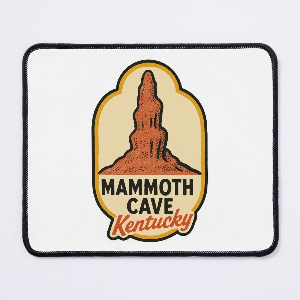 Item preview, Mammoth Cave Vintage Style Decal designed and sold by Decal Mania.