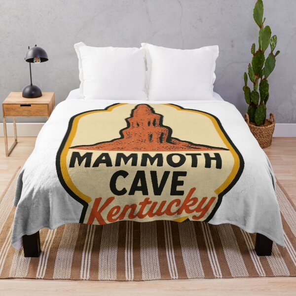 Item preview, Mammoth Cave Vintage Style Decal designed and sold by Decal Mania.