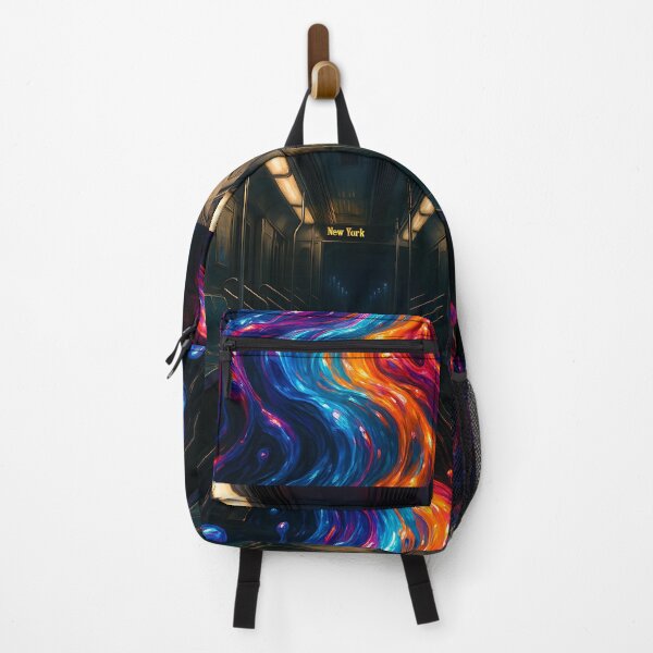 Item preview, Neon River – Subway Flow designed and sold by ZicoGallery.