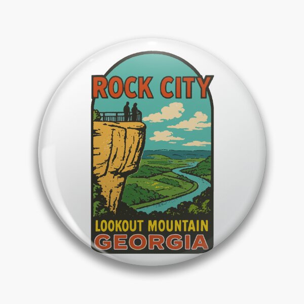 Item preview, Lookout Mountain Vintage Style Decal designed and sold by Decal Mania.