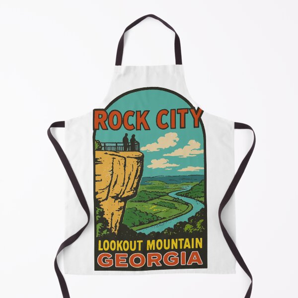 Item preview, Lookout Mountain Vintage Style Decal designed and sold by Decal Mania.
