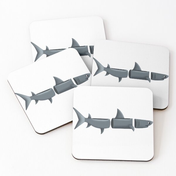 Item preview, Shark Coaster designed and sold by andtaryn10.