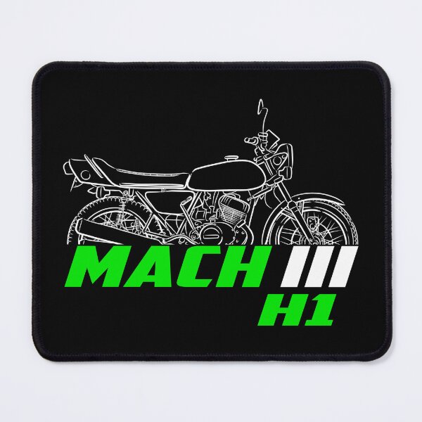 Item preview, Kawasaki 750 Mach III H1 1974 for bikers, Motorcycle designed and sold by ThrottleArts.