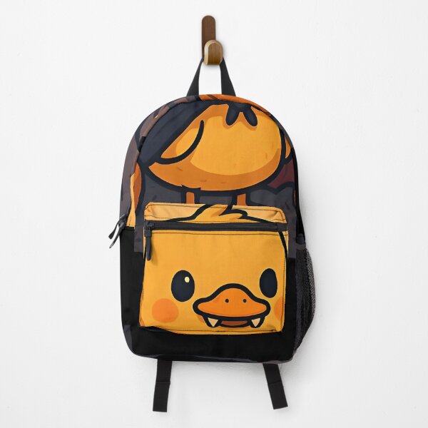 Item preview, Cute Yellow Vampire Duck Halloween Vibe With Pumpkins designed and sold by SpookyRat1942.