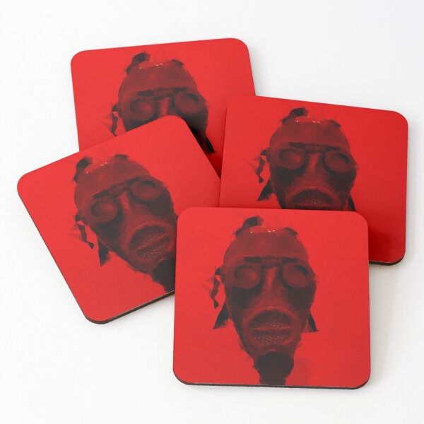 Item preview, M2-10A1 Gas Mask Red designed and sold by CathodeRayBlue.