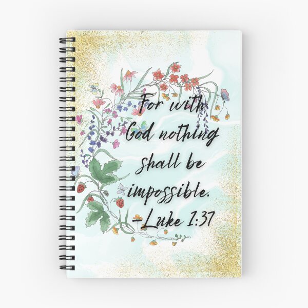 Item preview, Luke 1:37 designed and sold by DeeFran Designs.