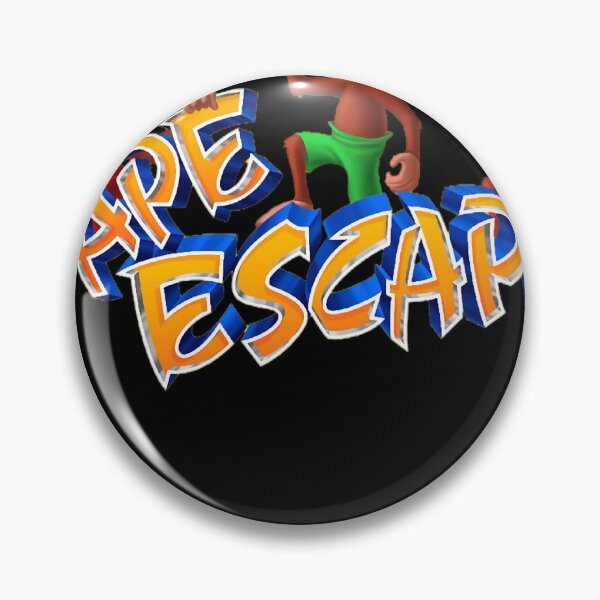 Artikelvorschau, Ape Escape PS1 Playstation Logo Classic entworfen und verkauft von MauriceRolland.
