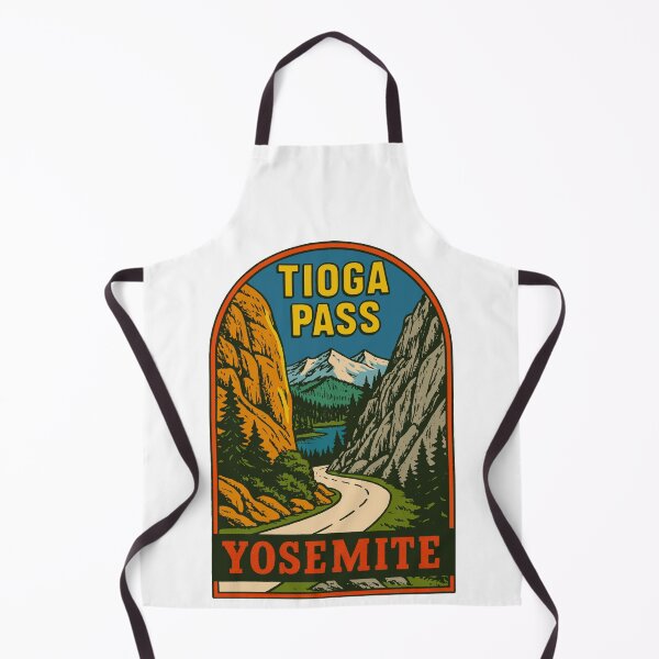 Item preview, Tioga Pass Vintage Style Decal designed and sold by Decal Mania.