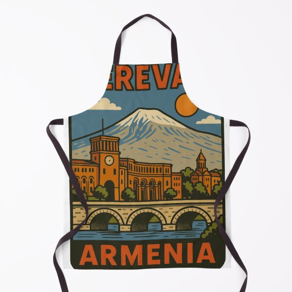 Item preview, Yerevan Armenia Vintage Style Decal designed and sold by Decal Mania.