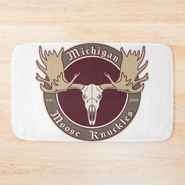 Aperçu de l'œuvre Michigan Moose Knuckles - Logo principal créée et vendue par Mosheauch.