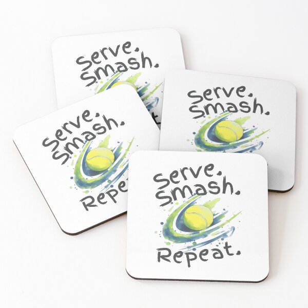 Item preview, Tennis, Serve Smash Repeat Youth designed and sold by FmStyleArt.