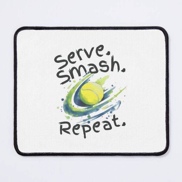 Item preview, Tennis, Serve Smash Repeat Youth designed and sold by FmStyleArt.
