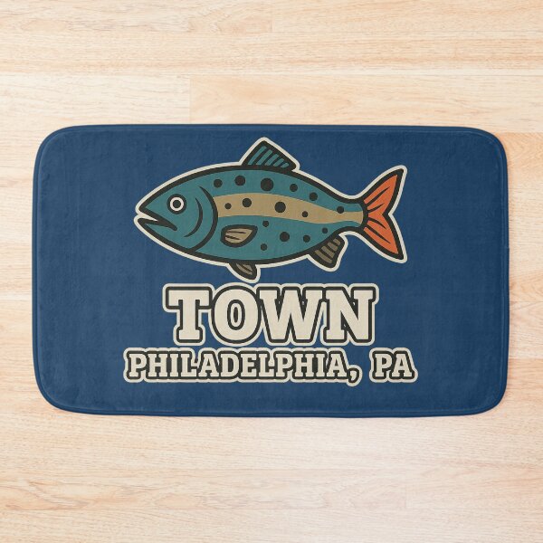 Item preview, Fishtown Philadelphia Fish Logo | Philly Neighborhood Pride Design designed and sold by CitySpoken.