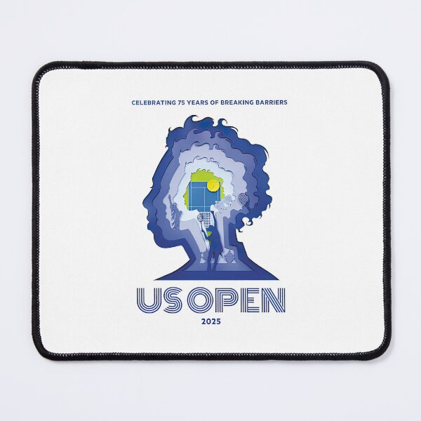 Item preview, US Open tennis 2025 celebrating 75 years of breaking barriers designed and sold by FmStyleArt.