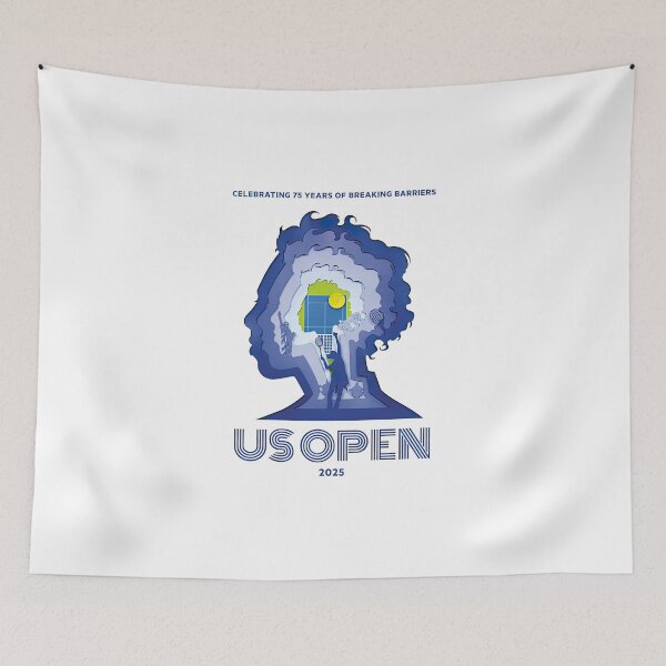 Item preview, US Open tennis 2025 celebrating 75 years of breaking barriers designed and sold by FmStyleArt.