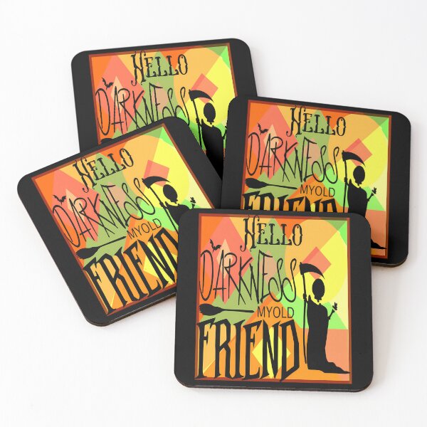 Item preview, Hello Darkness My Old Friend  designed and sold by EllieNixona.