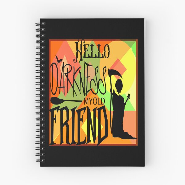 Item preview, Hello Darkness My Old Friend  designed and sold by EllieNixona.