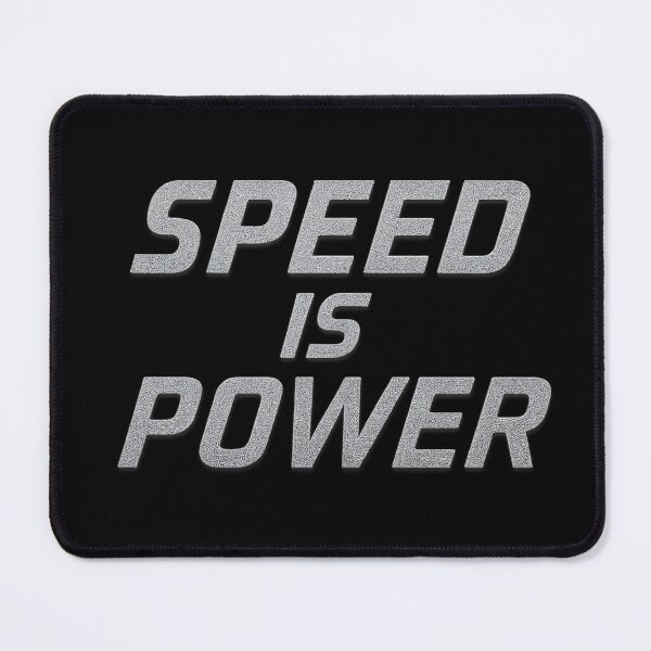 Item preview, Speed is Power – Futuristic Speed Typography designed and sold by BeenSavage.