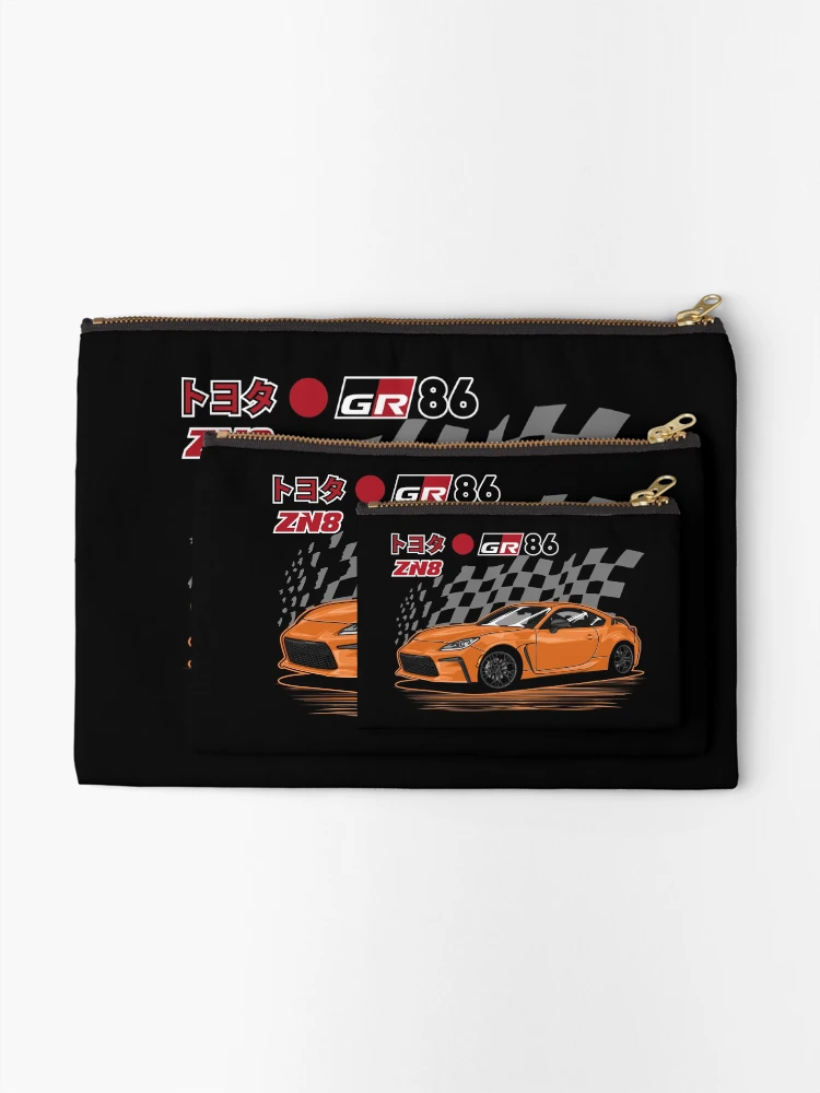 Thumbnail 2 of 4, Zipper Pouch, GR 86 designed and sold by RAS-77.