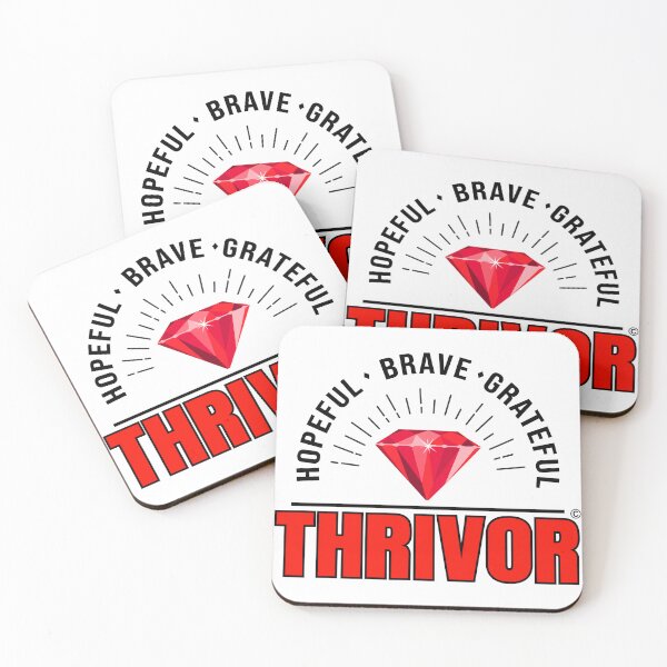 Item preview, Brave Thrivor Design designed and sold by ThrivePressInk.