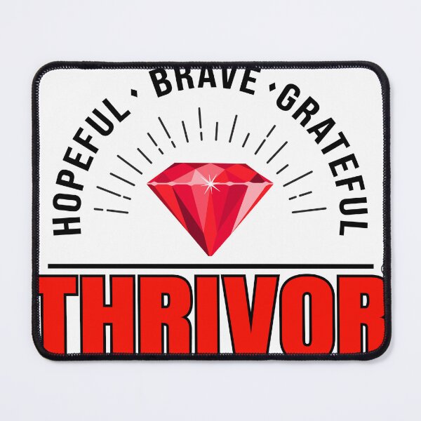 Item preview, Brave Thrivor Design designed and sold by ThrivePressInk.