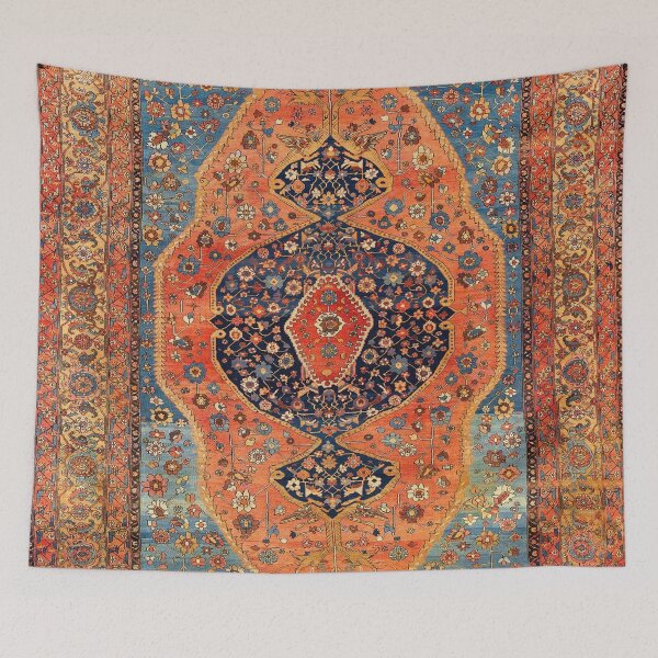 Item preview, Northwest Persian Antique Carpet Print designed and sold by Vicky Brago-Mitchell®.