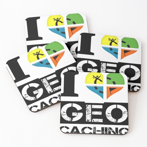 Item preview, I Love Geocaching In Black designed and sold by Ileilliamson.