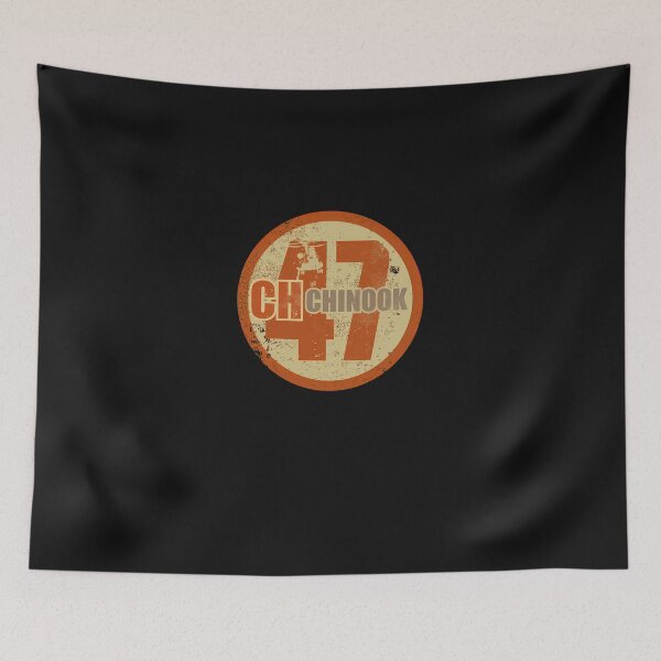 Item preview, Ch-47-Chinook-Retro-Patch-(Distressed) designed and sold by GunnarDooley.