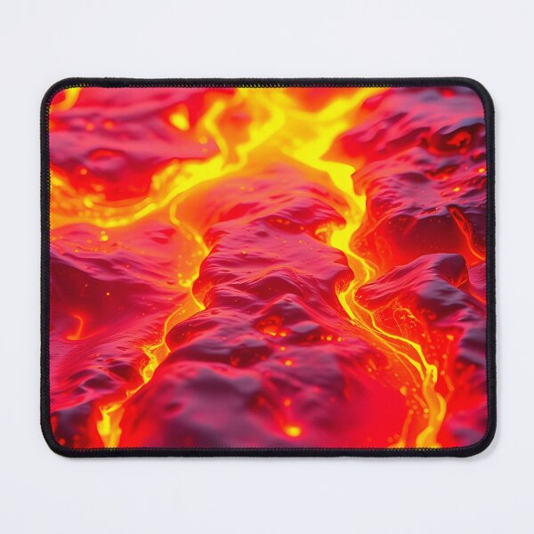 Item preview, Glowing Lava River Flow from Volcano designed and sold by SassyArtistry.