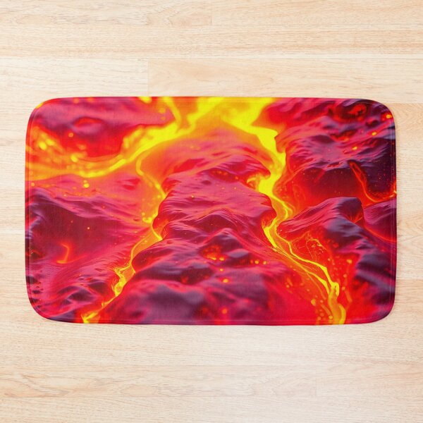 Item preview, Glowing Lava River Flow from Volcano designed and sold by SassyArtistry.