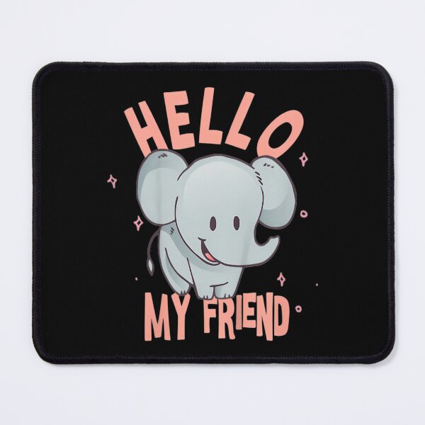 Item preview, Kids Kids Kindergarten Graduate Hello my Friend cute elephant designed and sold by EllieNixona.